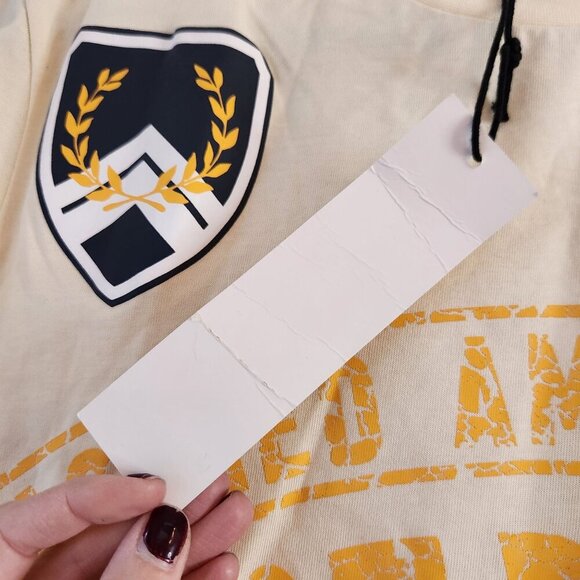 NWT First Row Property Of Tee Graphic T-Shirt Varsity Logo Men's S - Picture 9 of 12